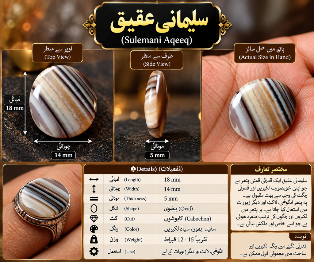 سلیمانی عقیق _(Sulemani Aqeeq)