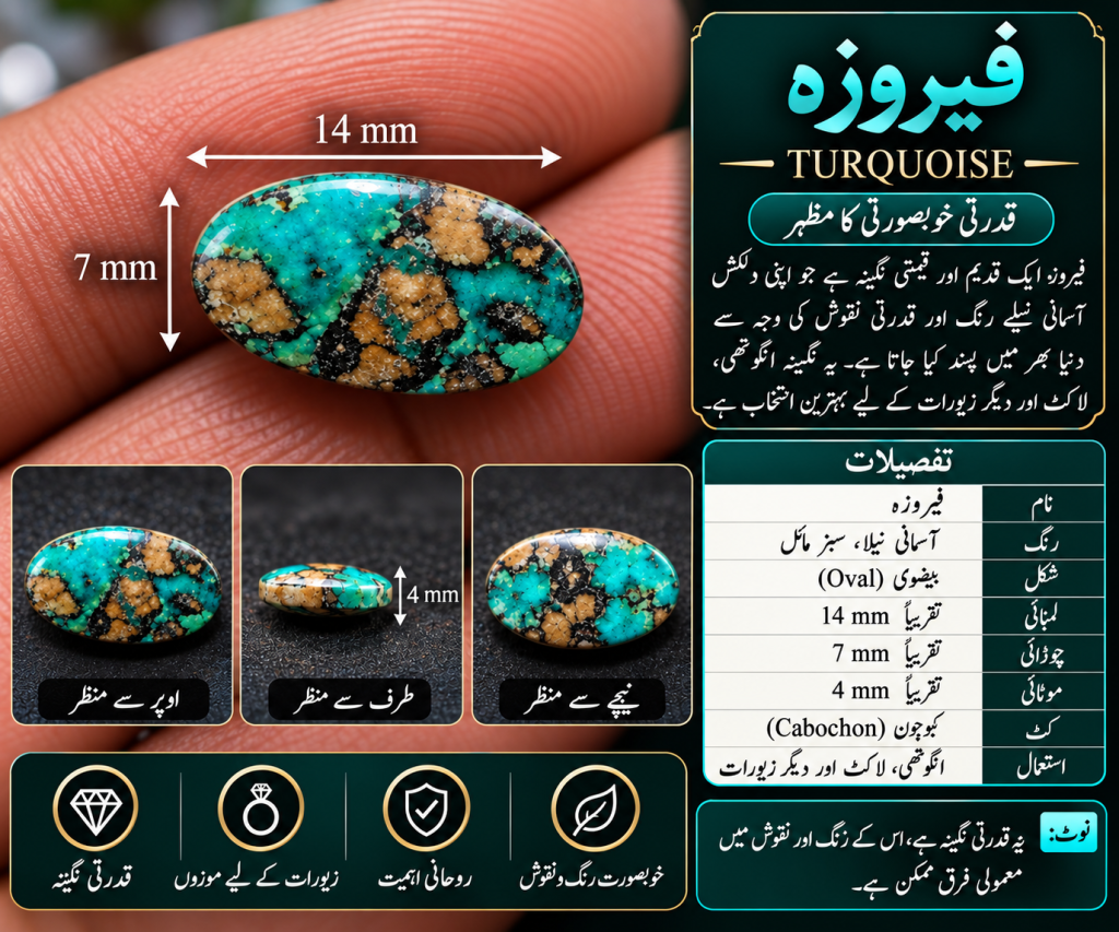Turquoise_ فیروزہ